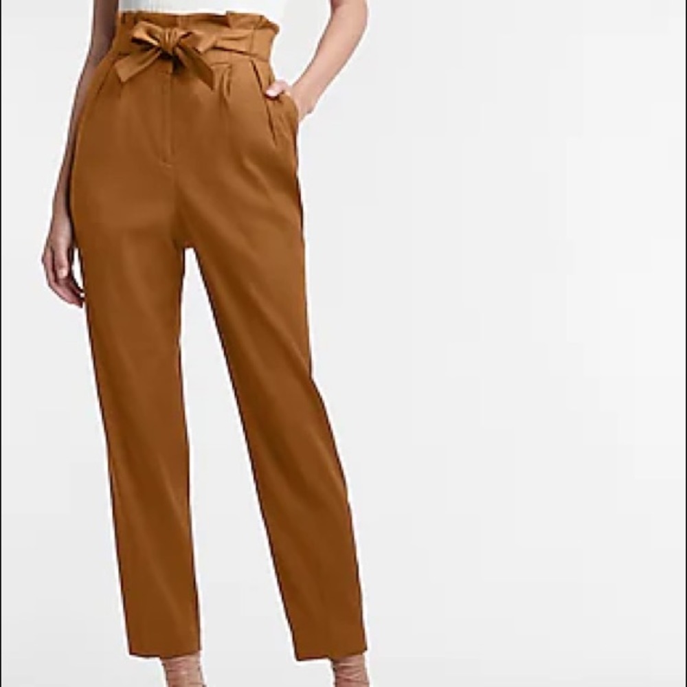 Ankle super high rise pants